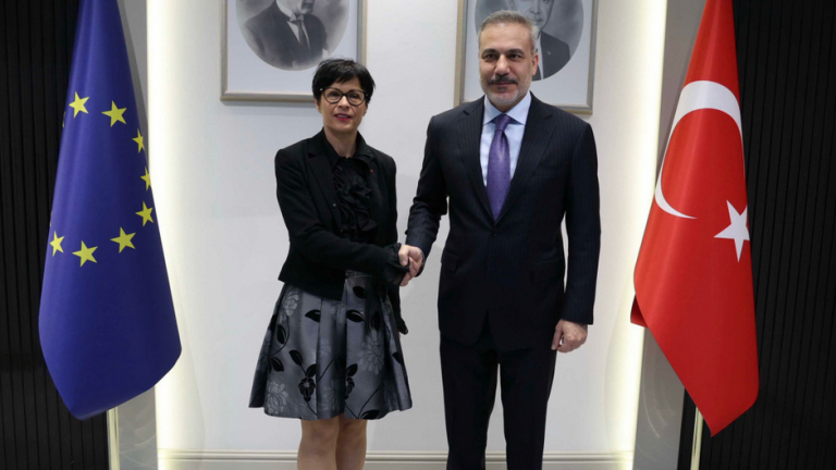ΕΕ-Τουρκία: Κυπριακό και Τελωνειακή Ένωση στο επίκεντρο συνάντησης του Φιντάν στις Βρυξέλλες