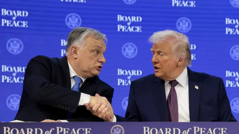 ορμπαν και τραμπ