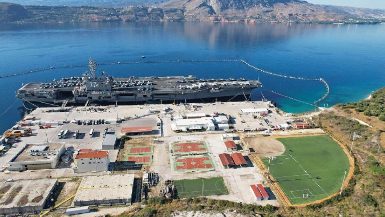 «Συναγερμός» και έκτακτα μέτρα ασφαλείας στην βάση της Σούδας μετά τις απειλές του Ιράν