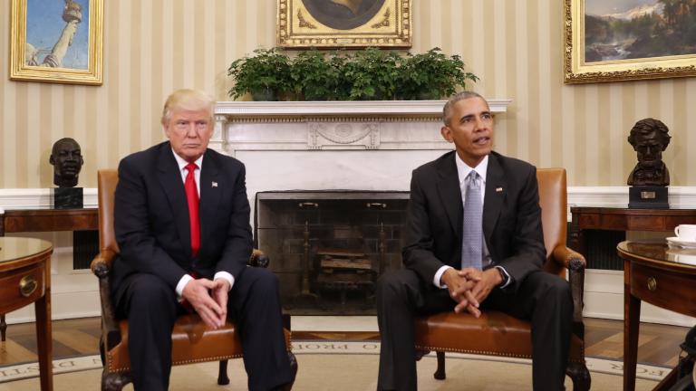 trump obama