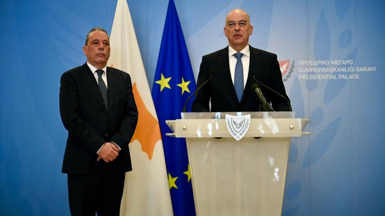 Ν.Δένδιας: «Είμαστε πάντα δίπλα στην Κυπριακή Δημοκρατία — Η Κύπρος κείται πλησίον»