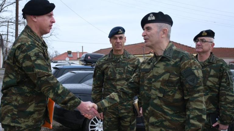 Α/ΓΕΣ Αντιστράτηγος Γ. Κωστίδης: Επισκέψεις σε Σχηματισμούς και Μονάδες του Στρατού στον Έβρο