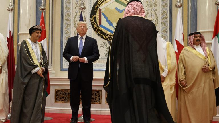 τραμπ και αραβικες χωρες