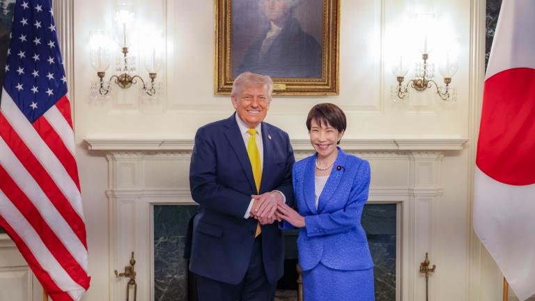 τραμπ και τακαιτσι