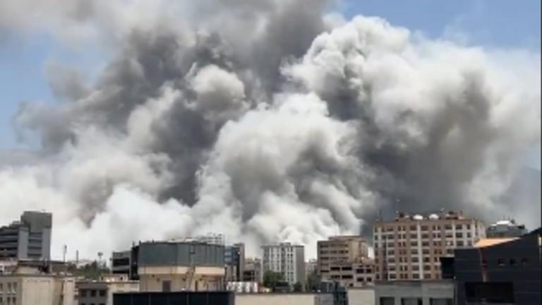 ισραηλινο χτύπημα τεχερανη