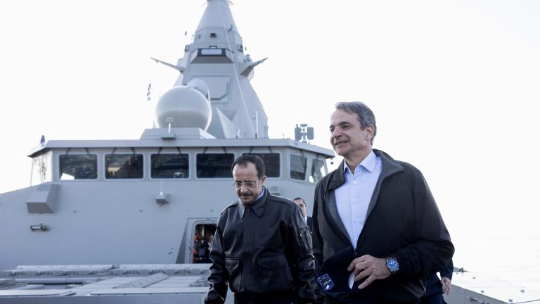 μητσοτακης και χριστοδουλιδης