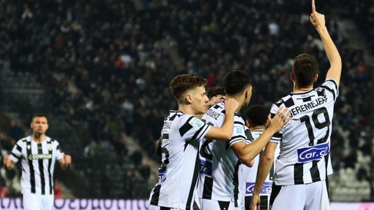 ΠΑΟΚ - Λεβαδειακός 3-0: «Σβηστή» τριάρα και... όλο ανεβαίνει