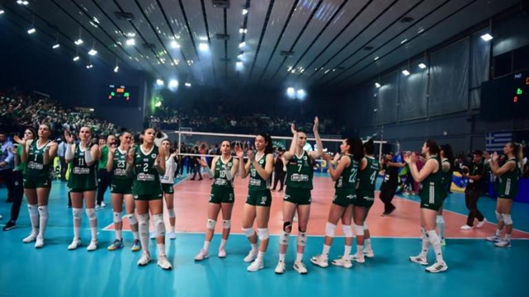 Παναθηναϊκός - Βαλεφόλια 0-3: Μόνο χειροκρότημα για τα «φίνα κορίτσια»