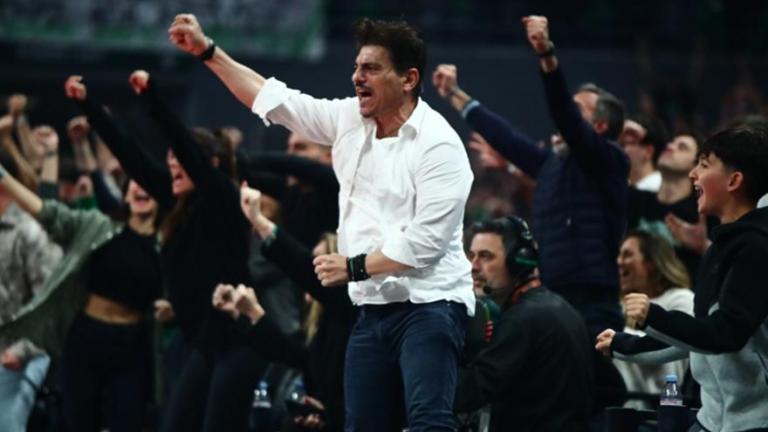 Ο Παναθηναϊκός AKTOR επικράτησε 82-74 επί του Ερυθρού Αστέρα στο κατάμεστο και καυτό «Telekom Center Athens» για την 32η αγωνιστική της Euroleague, σε ένα αποτέλεσμα που μπορεί να αποβεί καθοριστικό για την εξέλιξη της κανονικής περιόδου.  Ο Δημήτρης Γιαννακόπουλος παρακολούθησε με αγωνία από κοντά την αναμέτρηση, αρχικά από τη σουίτα του και έπειτα από τις court seats, πανηγυρίζοντας με την ψυχή του αυτό το πολύτιμο ροζ φύλλο. Μία μέρα αργότερα, μάλιστα, έκανε ποστάρισμα στο Instagram, στέλνοντας μήνυμα αι