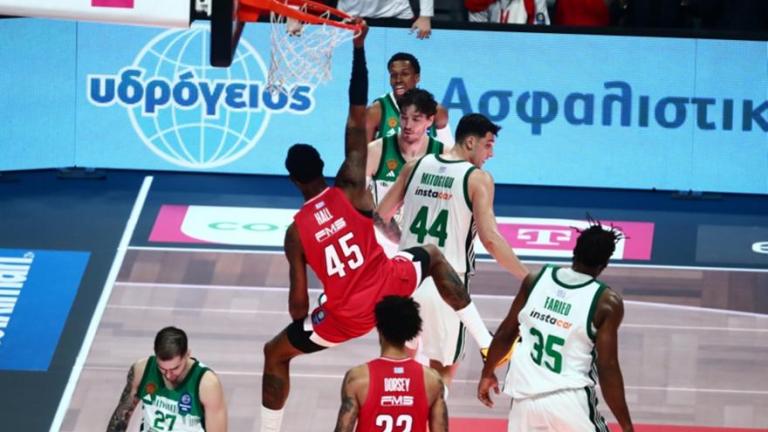 Παναθηναϊκός - Ολυμπιακός 94-101: «Ερυθρόλευκη» νίκη στην... αγγαρεία!