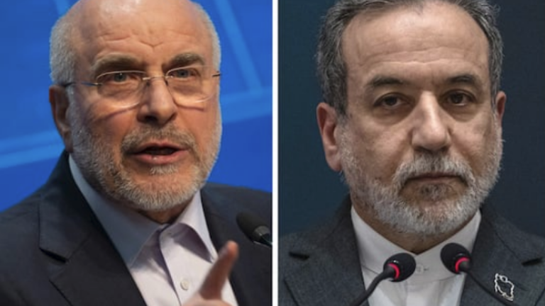 Το Ισραήλ αφαίρεσε Αραγτσί και Γκαλιμπάφ από τη «μαύρη λίστα» των Ιρανών αξιωματούχων 