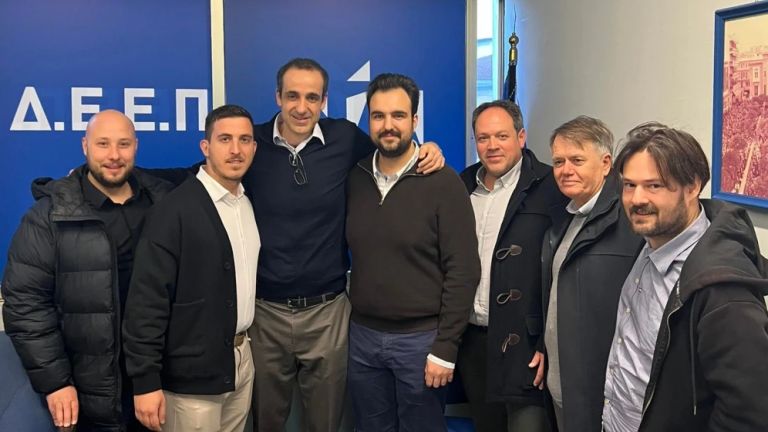 Γρηγόρης Δημητριάδης: Σειρά συναντήσεων με στελέχη της ΝΔ στη Λαμία