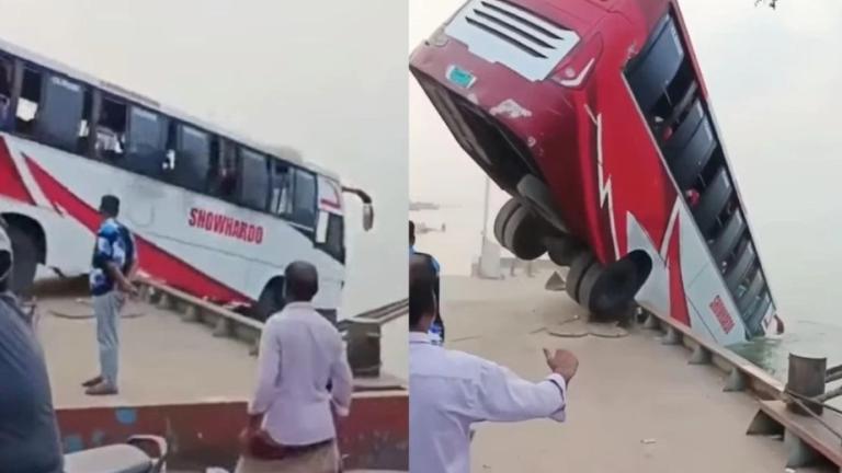 Μπαγκλαντές: Τουλάχιστον 24 νεκροί από πτώση λεωφορείου στον ποταμό Πάντμα