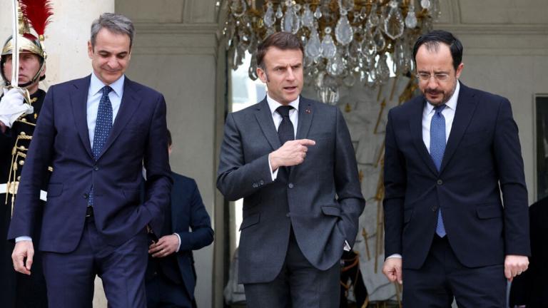 μητσοτακης , μακρον και χριστοδουλιδης