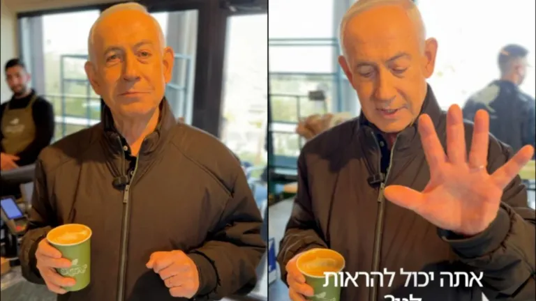 Νετανιάχου διαψεύδει θεωρίες συνωμοσίας για τον «θάνατό» του με σατιρικό βίντεο: «Πεθαίνω για... καφέ»!