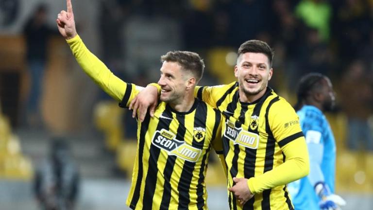 ΑΕΚ - Κηφισιά 3-0: Μόνη πρώτη και με... φόρα στα πλέι οφ!