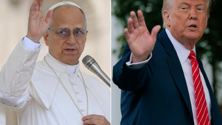 παπας λεων ιδ και τραμπ