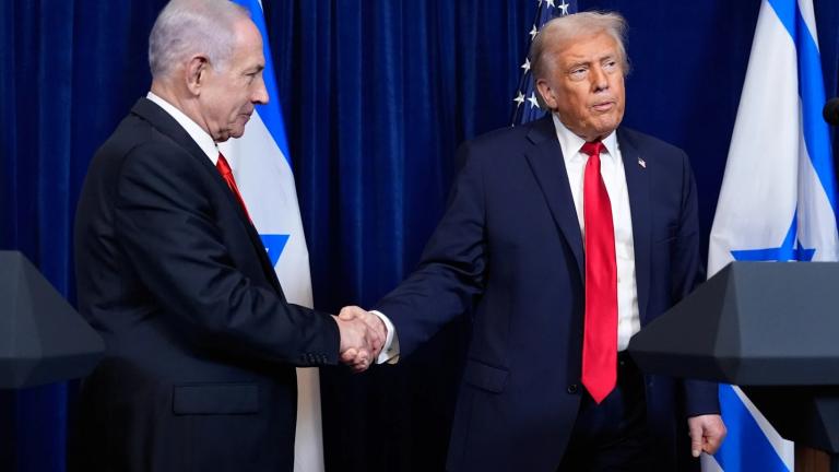 τραμπ και νετανιαχου