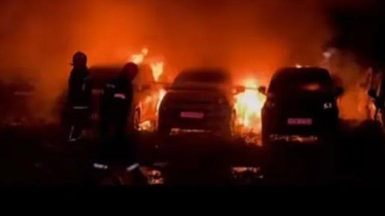 φωτια αυτοκινητα στο ηρακλειο