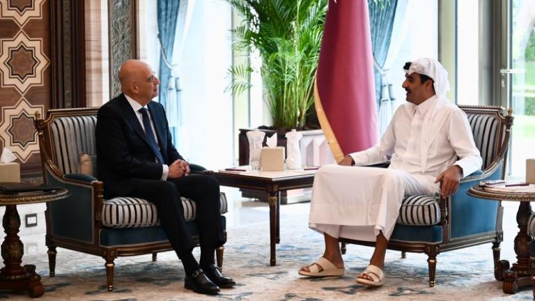 Ν. Δένδιας: Μετά τα ΗΑΕ χθες στο Κατάρ σήμερα για έκφραση της ελληνικής υποστηρίξεως 