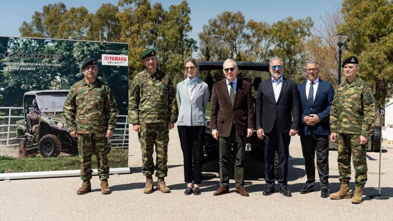 Θ. Δαβάκης: Στην τελετή παραδόσεως – παραλαβής δωρεάς οχήματος για το ΕΦ Στρογγύλης