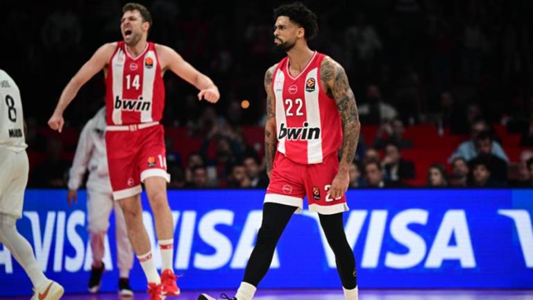 Ολυμπιακός - Ρεάλ Μαδρίτης 102-88: Τρομάζει και φουλάρει για πρωτιά!