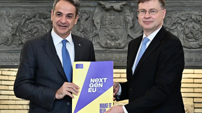 Συνάντηση Μητσοτάκη με τον Ευρωπαίο Επίτροπο Οικονομίας: «Εντυπωσιακή η πρόοδος της ελληνικής οικονομίας»