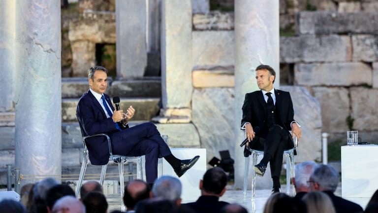 μακρον και μητσοτακης