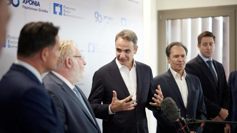 Μητσοτάκης από Τρίπολη: Στήριξη στη φαρμακοβιομηχανία και ώθηση στην περιφέρεια