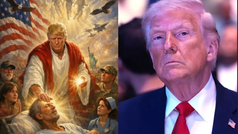 Ο Τραμπ διέγραψε την ανάρτηση που εμφανίζονταν ως «Ιησούς» 