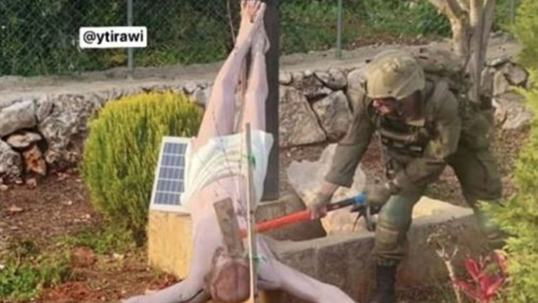 Λίβανος: Σάλος με τον Ισραηλινό στρατιώτη που βεβήλωσε ομοίωμα του Ιησού — Έρευνα του IDF