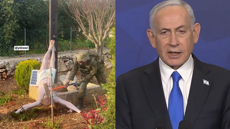 Νετανιάχου: Ο στρατιώτης που βεβήλωσε άγαλμα του Χριστού «θα τιμωρηθεί με τη δέουσα αυστηρότητα»