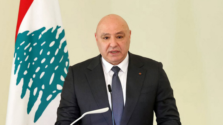 Ζοζέφ Αούν: «Μόνο οι διαπραγματεύσεις φέρνουν ασφάλεια» – Μήνυμα προς το Ισραήλ