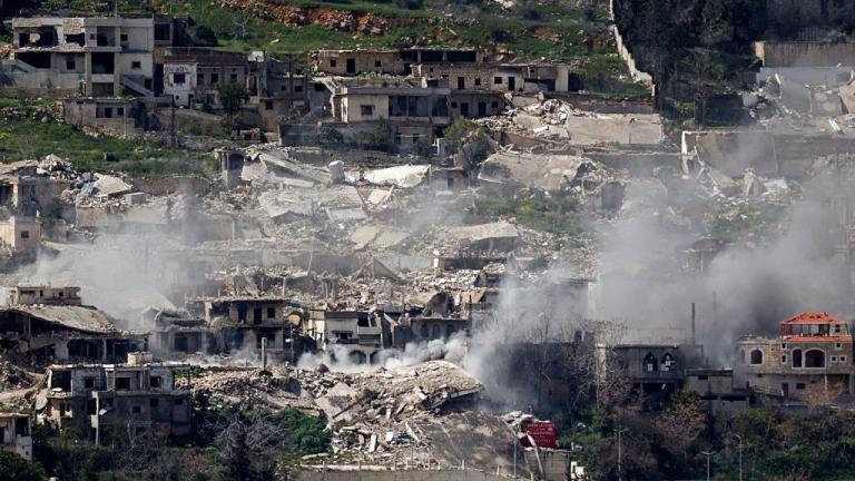 καταστροφες στων σπιτιων στον λιβανο