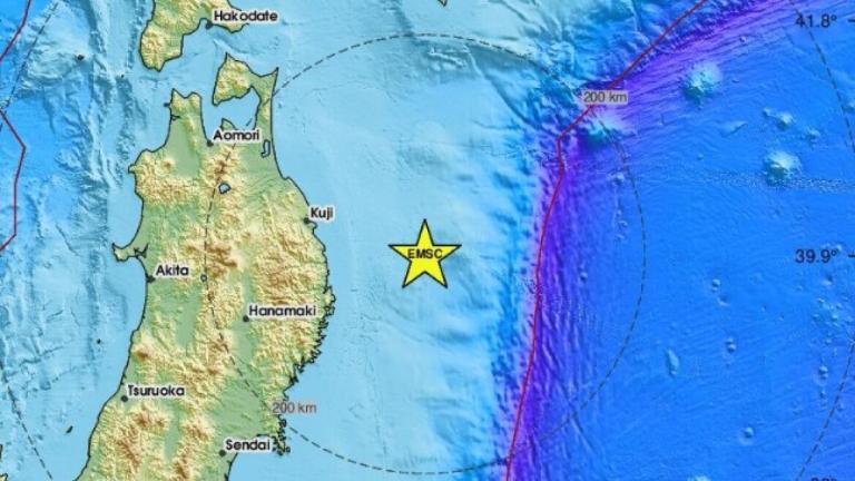 Ιαπωνία: Ισχυρός σεισμός 7,4 Ρίχτερ και προειδοποίηση για τσουνάμι