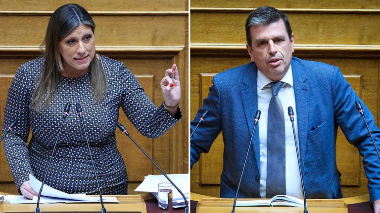 Βουλή: Στα ύψη η αντιπαράθεση μεταξύ Καιρίδη - Κωνσταντοπούλου
