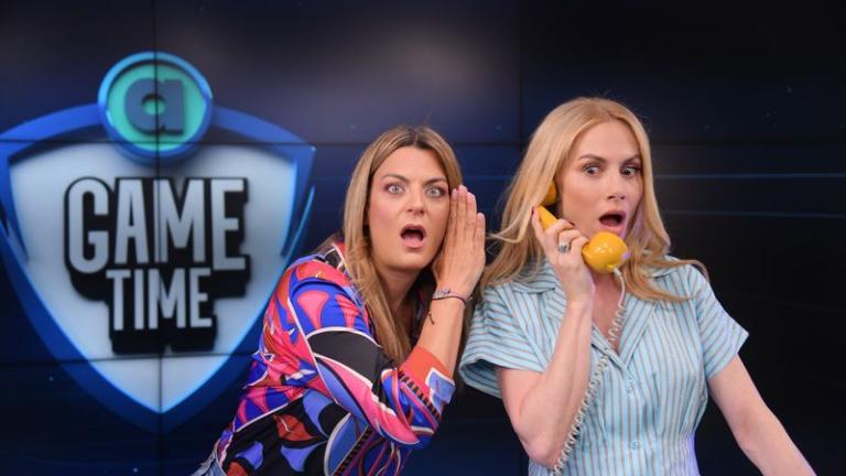 Η Ντορέττα Παπαδημητρίου σε ένα μοναδικό challenge στο Allwyn Game Time