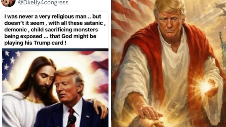 Νέα ανάρτηση Τραμπ με θρησκευτικό συμβολισμό: Δημοσίευσε εικόνα ΑΙ στην... αγκαλιά του Ιησού!