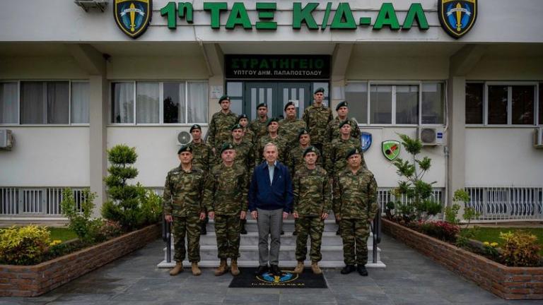 Θ. Δαβάκης: Εγκαίνια του Σχολείου Νοσοκόμων Μάχης Ειδικών Δυνάμεων και επισκέψεις σε Μονάδες ΕΔ Μακεδονίας και Θράκης  