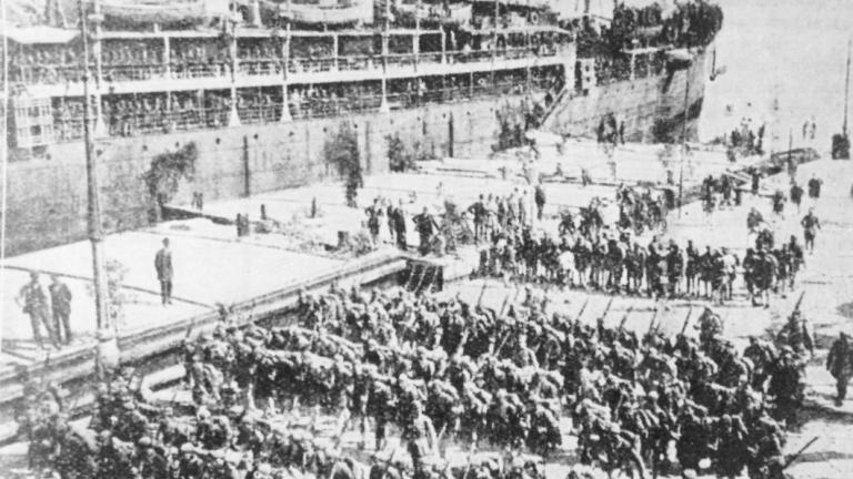 ελληνικη αποβαση στη σμυρνη
