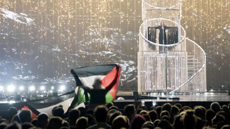 eurovision palestine flag