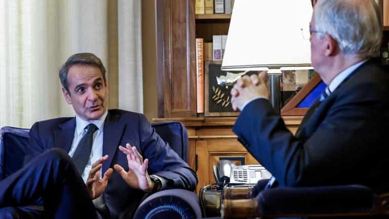 Συνάντηση Μητσοτάκη με Τασούλα: «Κάθε μήνας μετράει μέχρι την ολοκλήρωση της θητείας μας» 