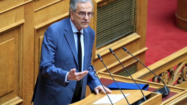 Σφοδρή επίθεση Σαμαρά κατά Μητσοτάκη στη Βουλή: «Η Ελλάδα δεν είναι ιδιοκτησία σας»