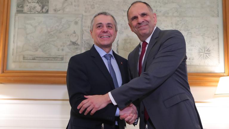 Αθήνα και Βέρνη θωρακίζουν τη στρατηγική τους συνεργασία με ορίζοντα το μέλλον και «γέφυρα» τον Καποδίστρια