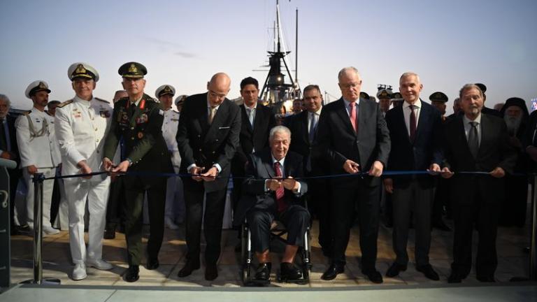 Τασούλας, Δένδιας, Δαβάκης: Στην τελετή παραδόσεως του Υ/Β «ΠΡΩΤΕΥΣ» ως Μουσείου στο Πάρκο Ναυτικής Παραδόσεως