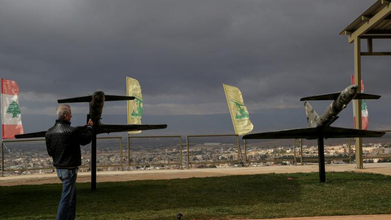 χεζμπολαχ, drones