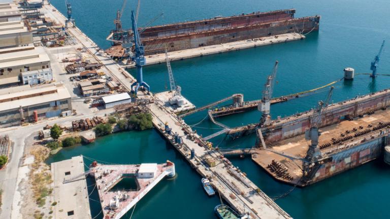 Project Trident: Επένδυση 1,35 δισ. ευρώ μεταμορφώνει τα Ναυπηγεία Ελευσίνας