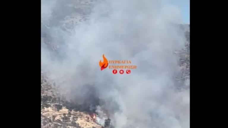 Μεγάλη φωτιά στον Ασπρόπυργο: Επιχειρούν πάνω από 100 πυροσβέστες και 5 ελικόπτερα