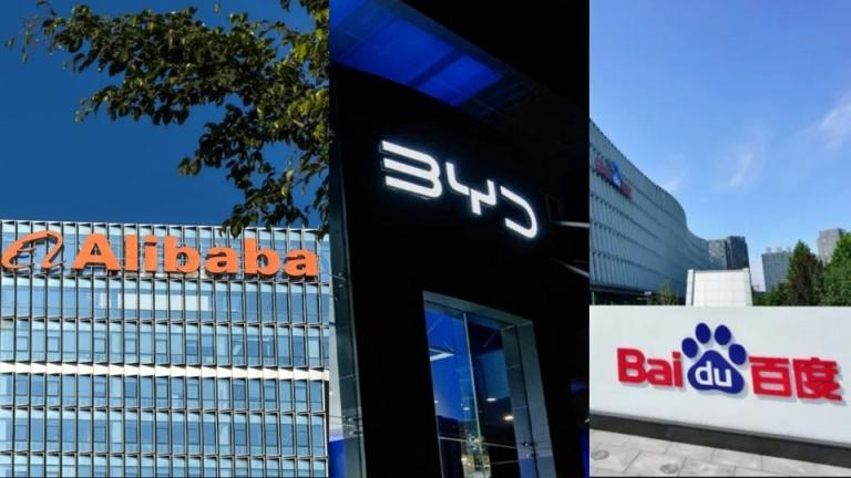 Alibaba, Baidu και BYD