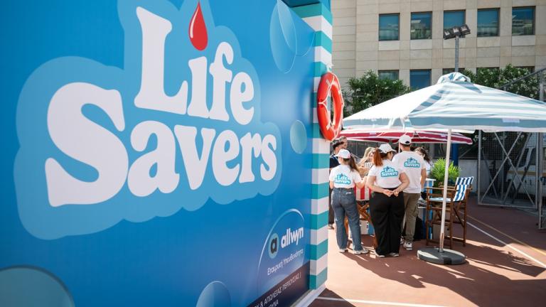 Eθελοντική δράση «Allwyn Care Life Savers»